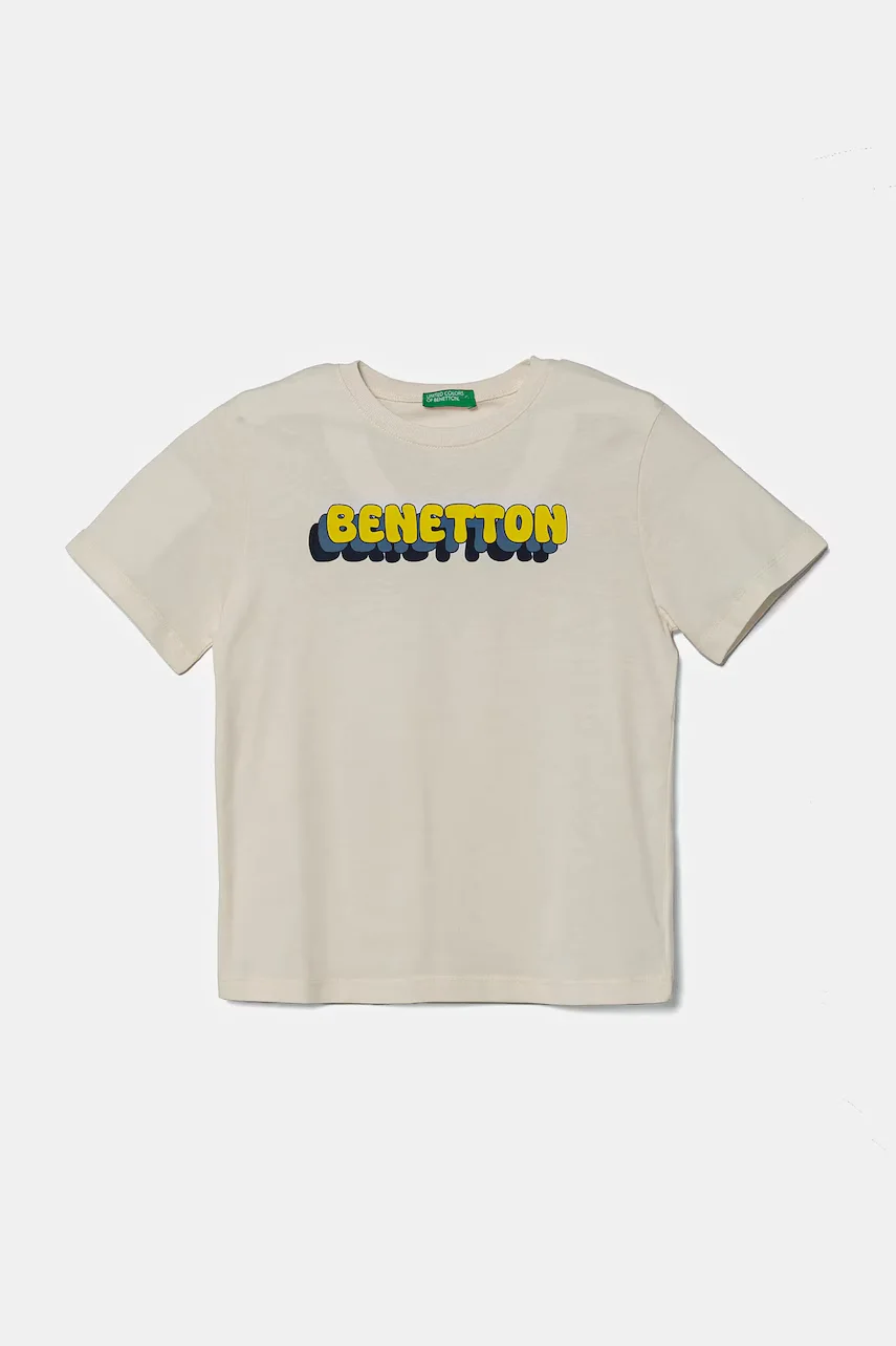 United Colors of Benetton Детска памучна тениска