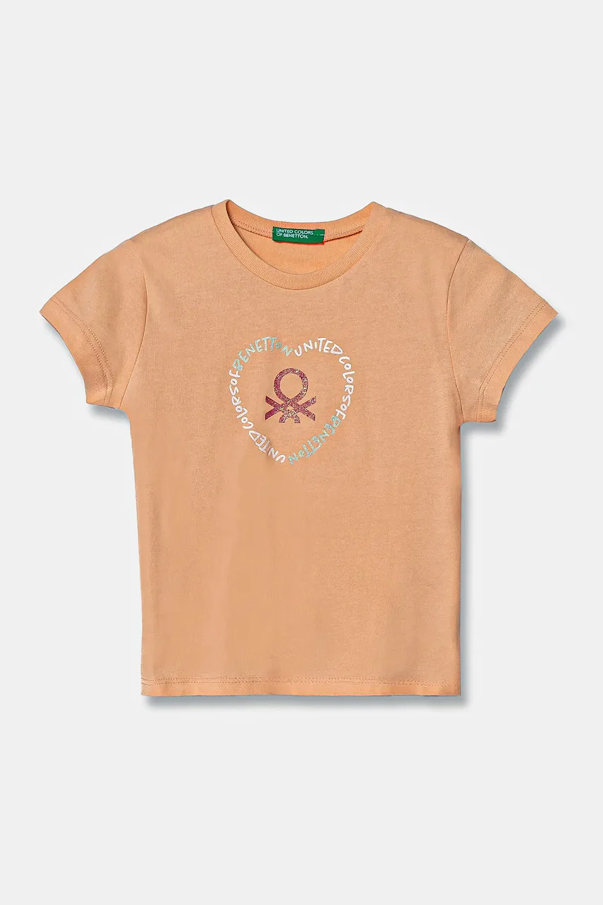 United Colors of Benetton Детска памучна тениска