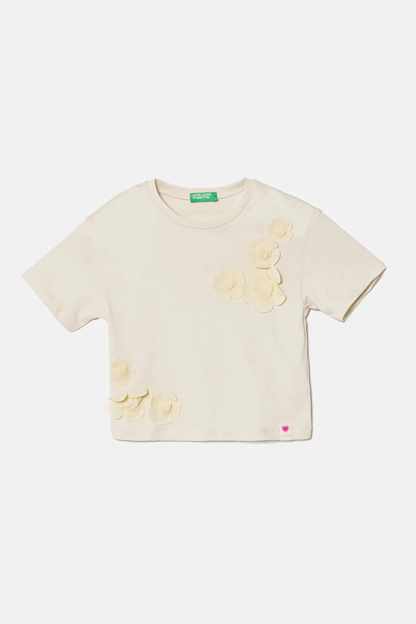 United Colors of Benetton Детска памучна тениска