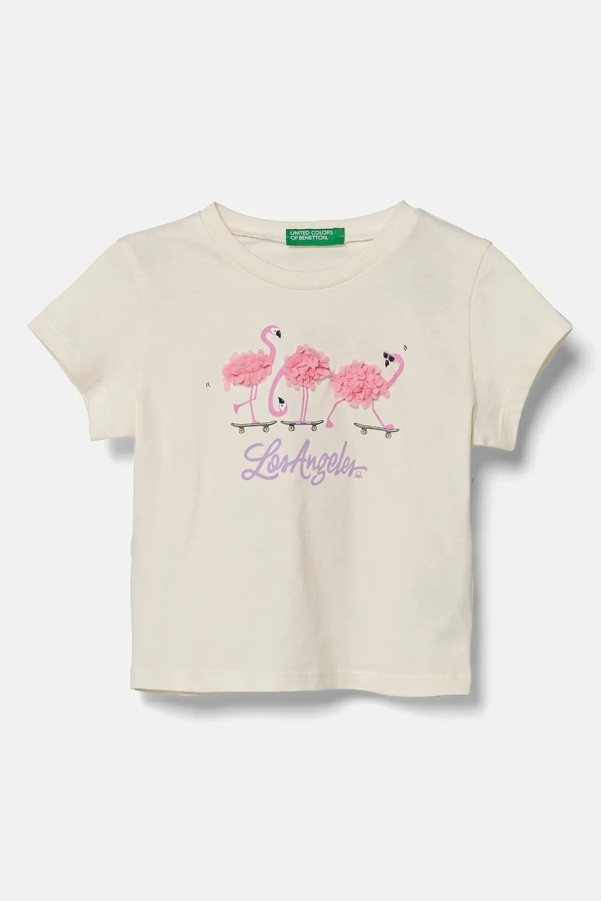 United Colors of Benetton Детска памучна тениска