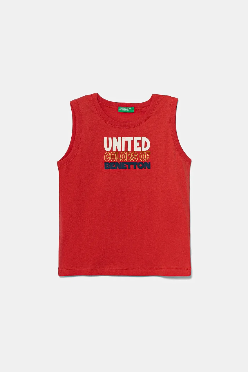 United Colors of Benetton Детска памучна тениска