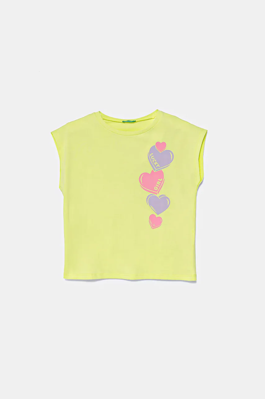 United Colors of Benetton Детска памучна тениска