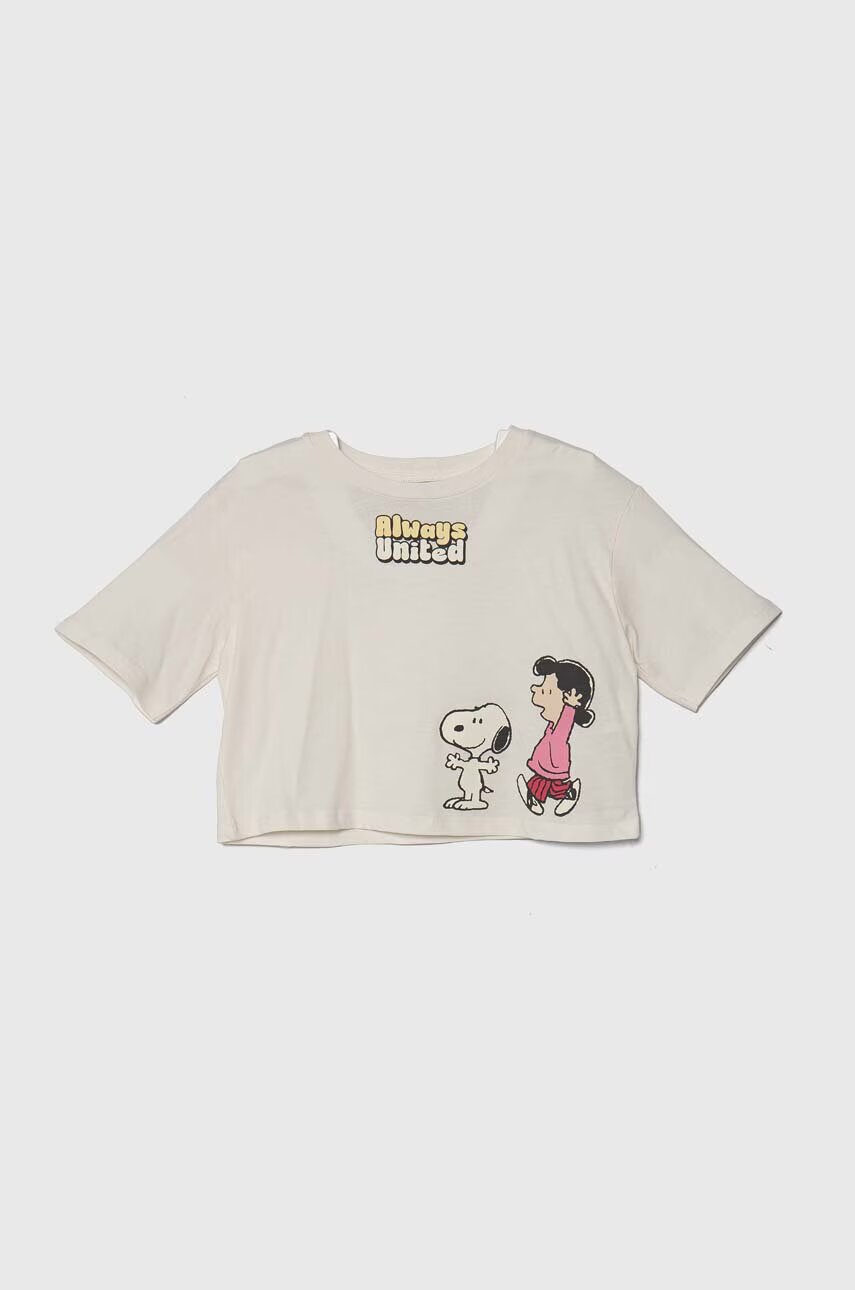 United Colors of Benetton Детска памучна тениска X Peanuts