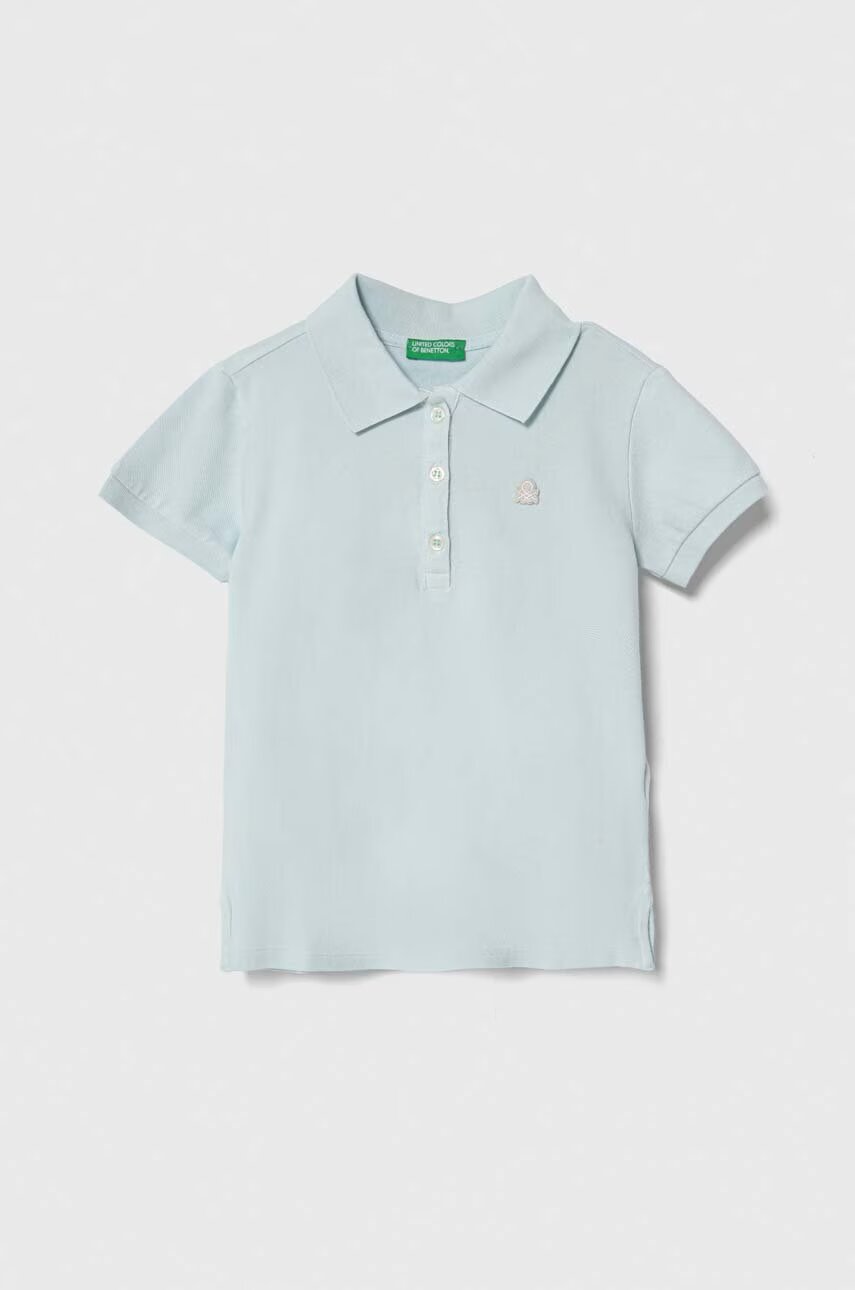 United Colors of Benetton Детска тениска с яка