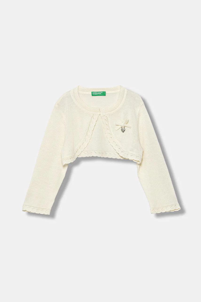 United Colors of Benetton Детска жилетка с вълна