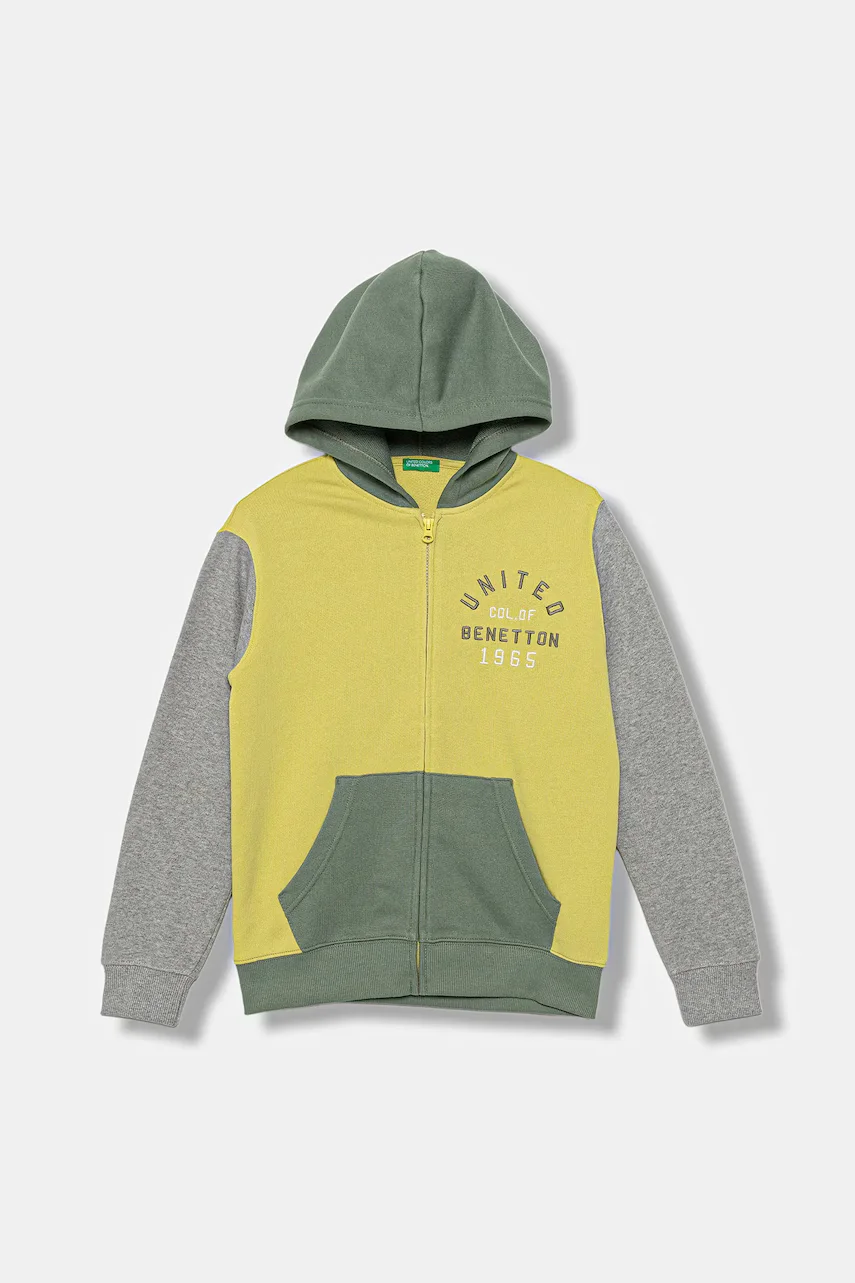 United Colors of Benetton Детски памучен суичър