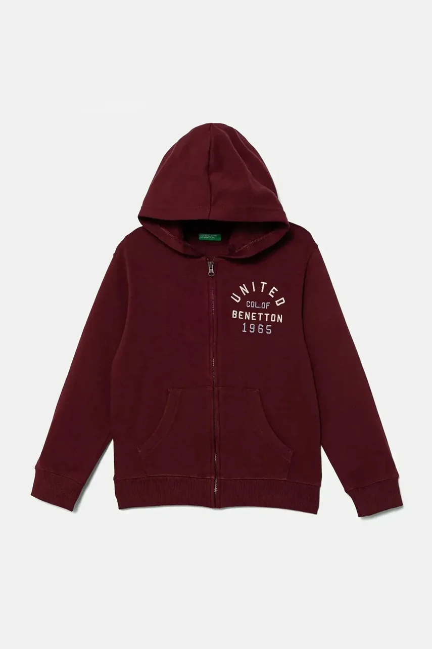 United Colors of Benetton Детски памучен суичър