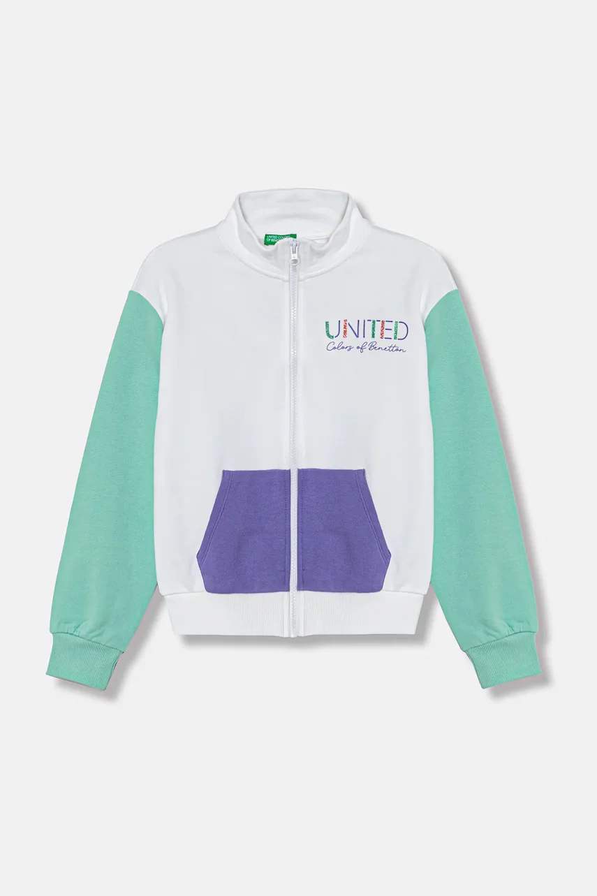 United Colors of Benetton Детски памучен суичър
