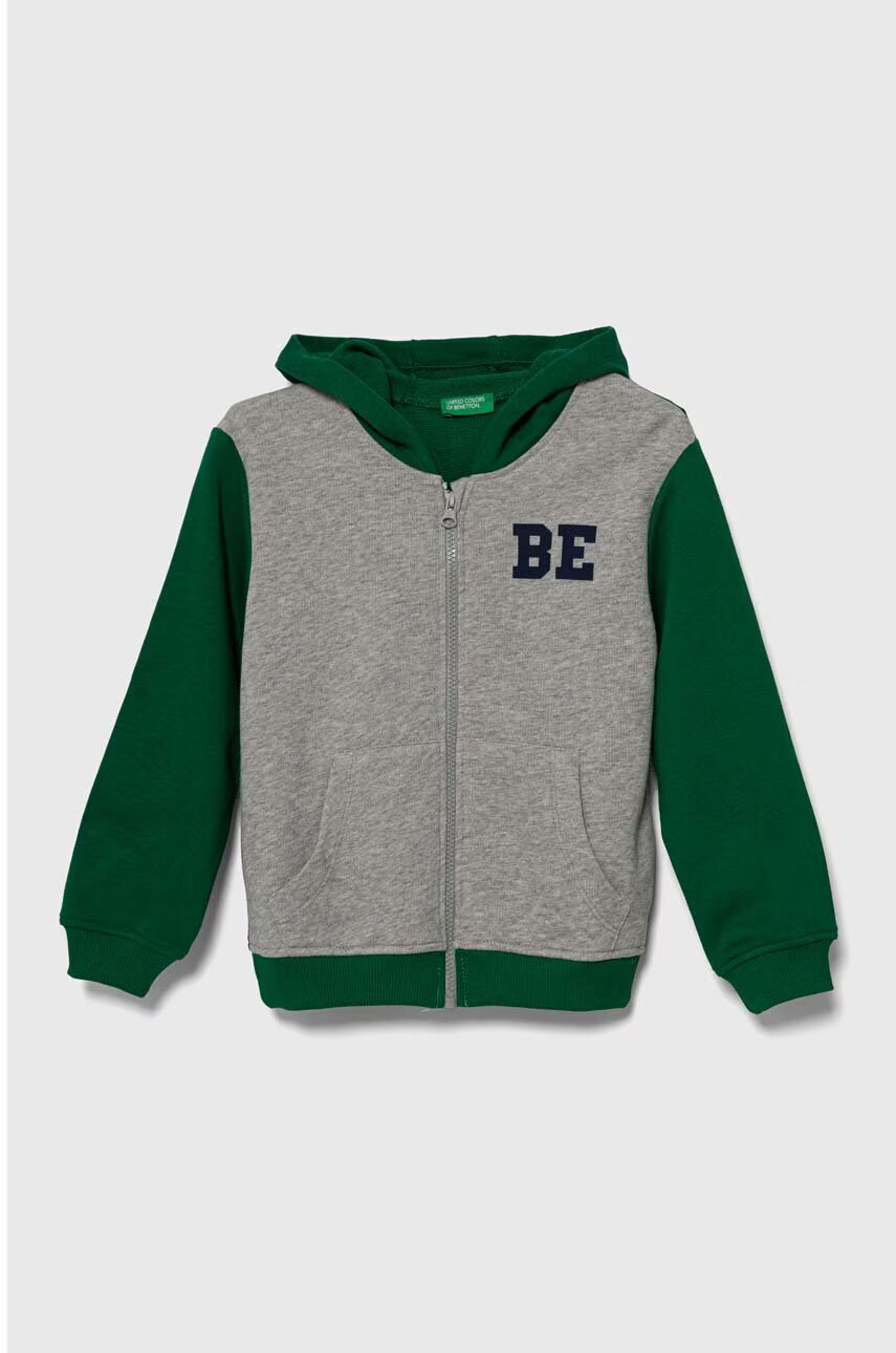 United Colors of Benetton Детски памучен суичър
