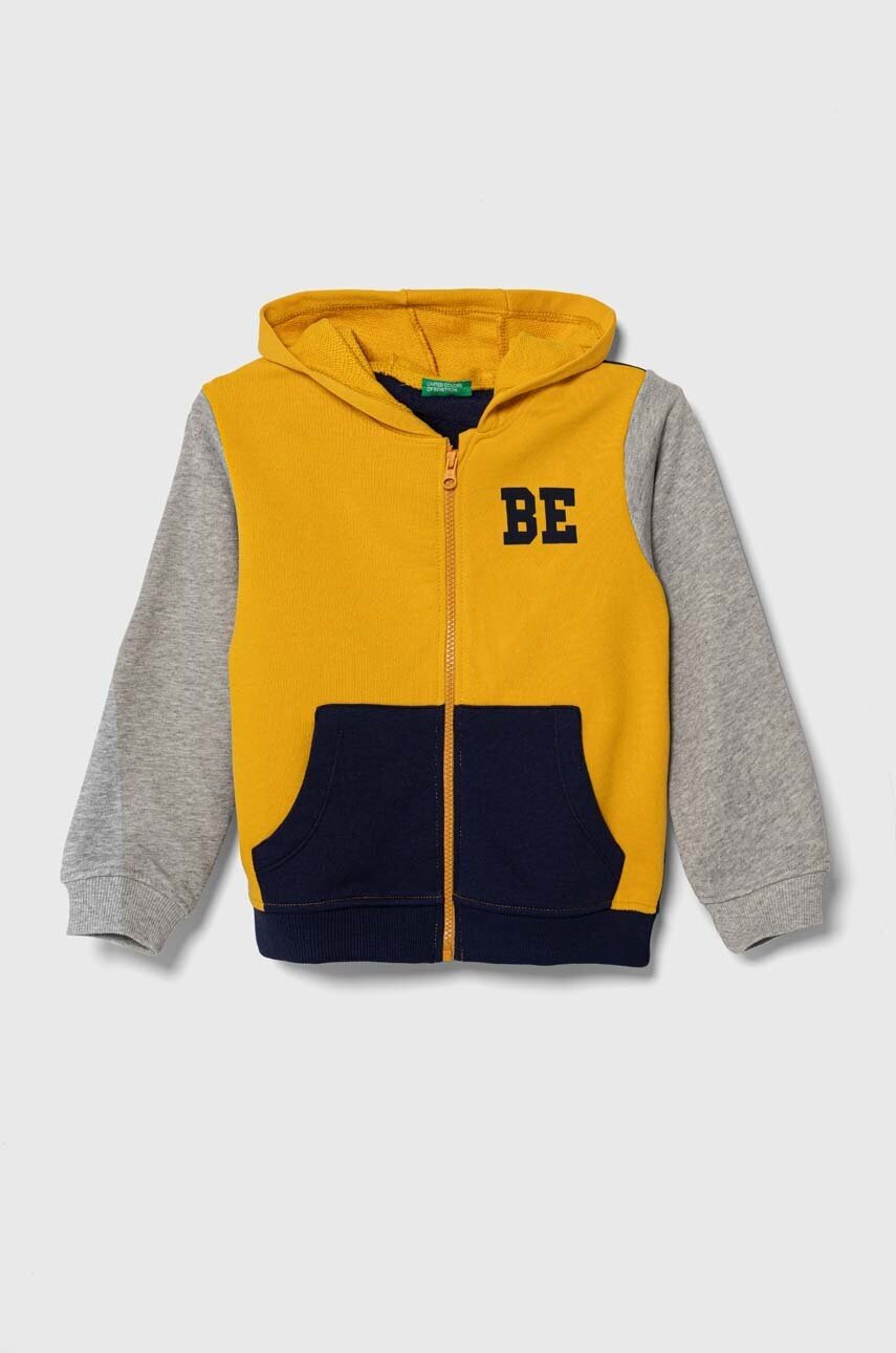 United Colors of Benetton Детски памучен суичър