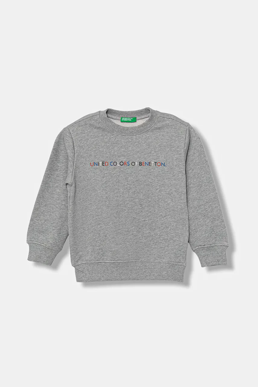 United Colors of Benetton Детски памучен суичър