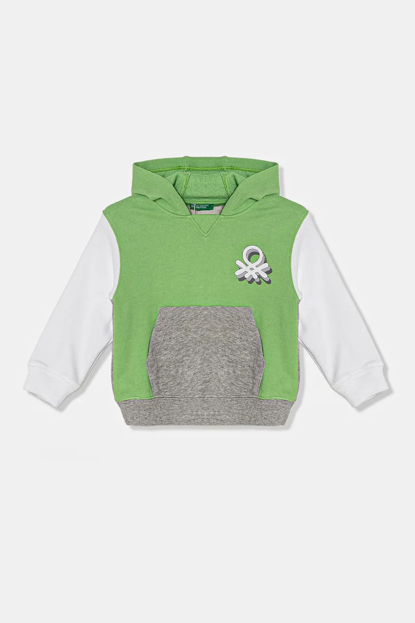 United Colors of Benetton Детски памучен суичър