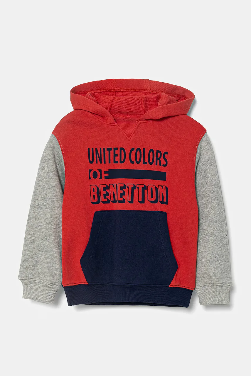 United Colors of Benetton Детски памучен суичър