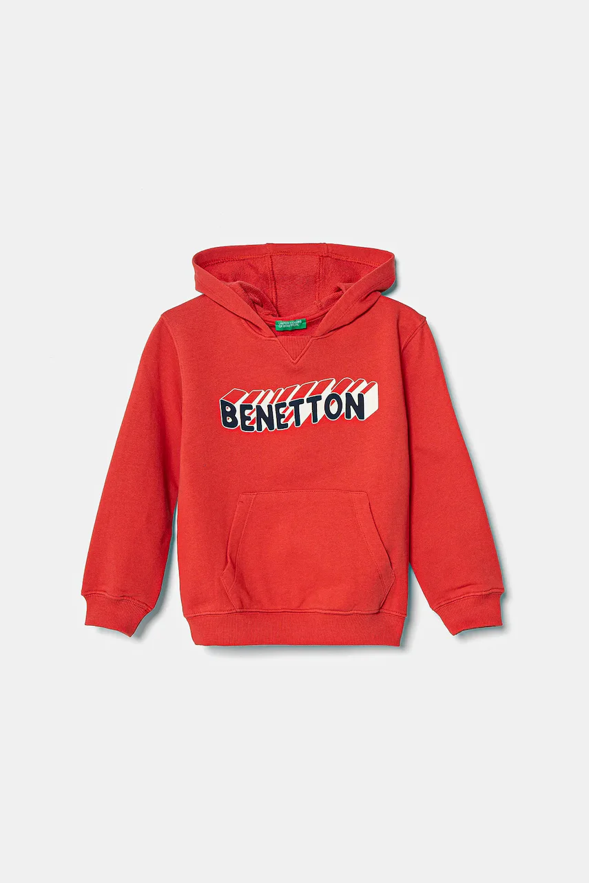 United Colors of Benetton Детски памучен суичър