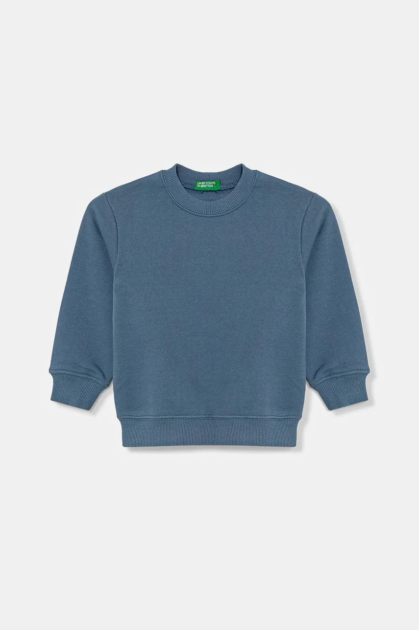 United Colors of Benetton Детски памучен суичър