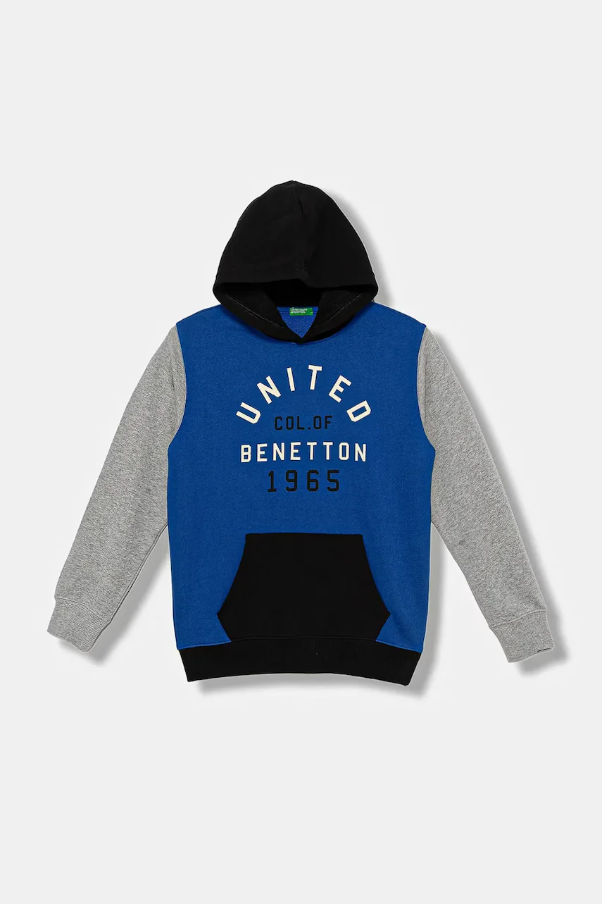 United Colors of Benetton Детски памучен суичър