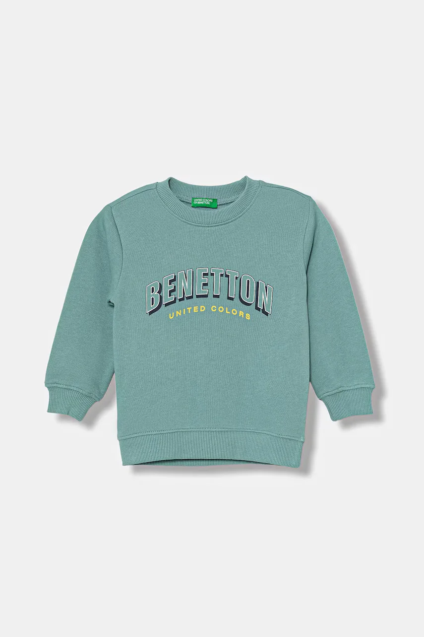 United Colors of Benetton Детски памучен суичър