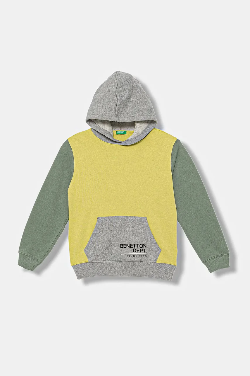 United Colors of Benetton Детски памучен суичър