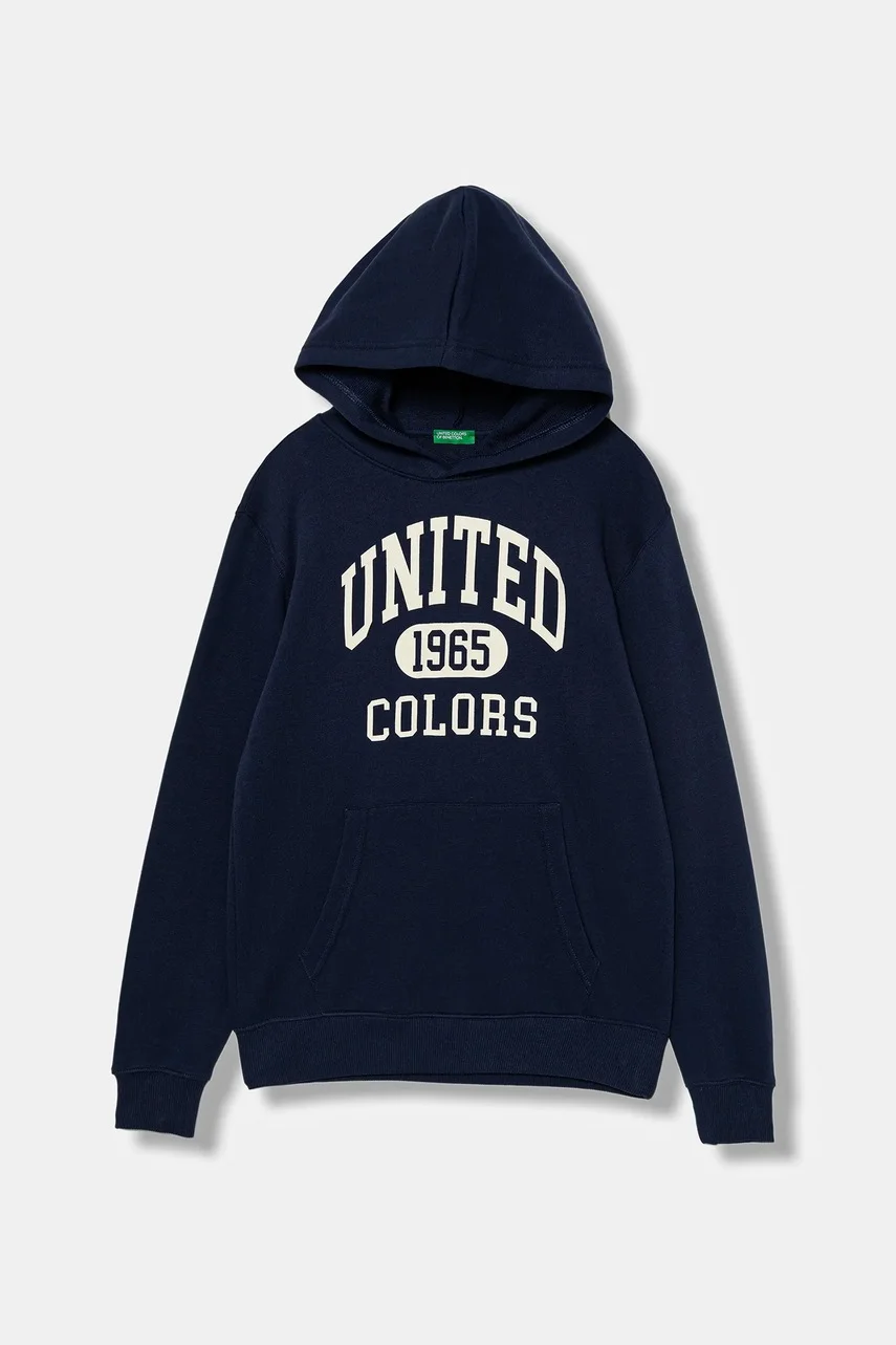 United Colors of Benetton Детски памучен суичър