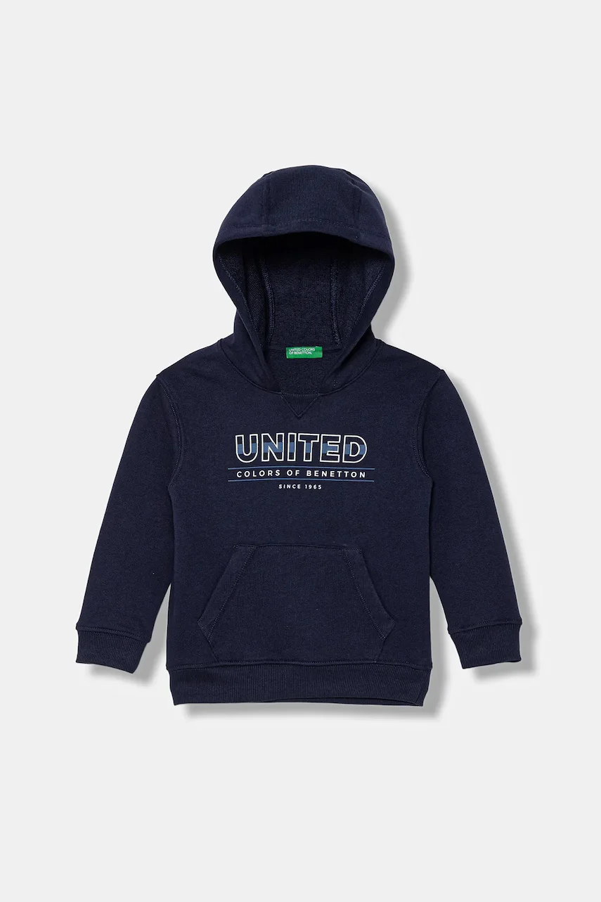 United Colors of Benetton Детски памучен суичър