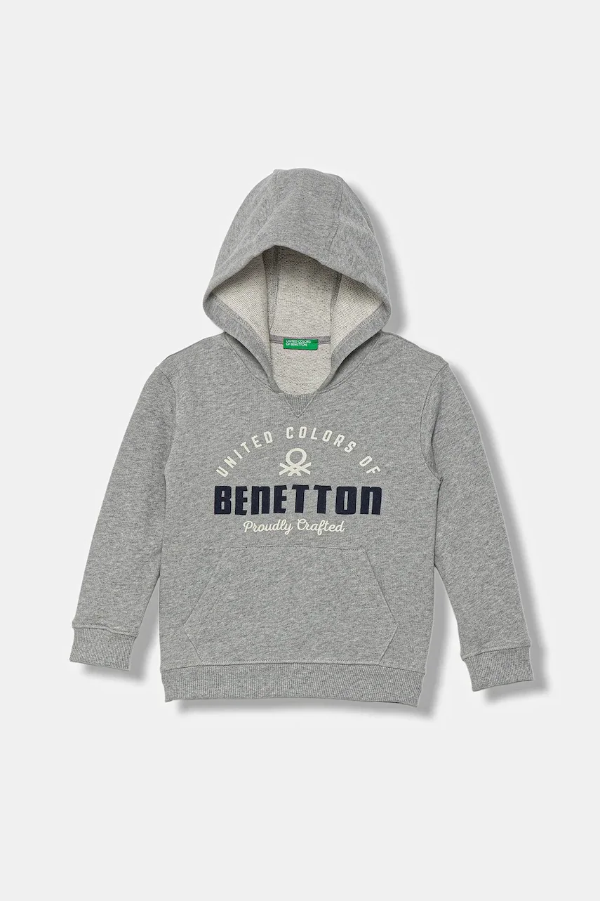 United Colors of Benetton Детски памучен суичър