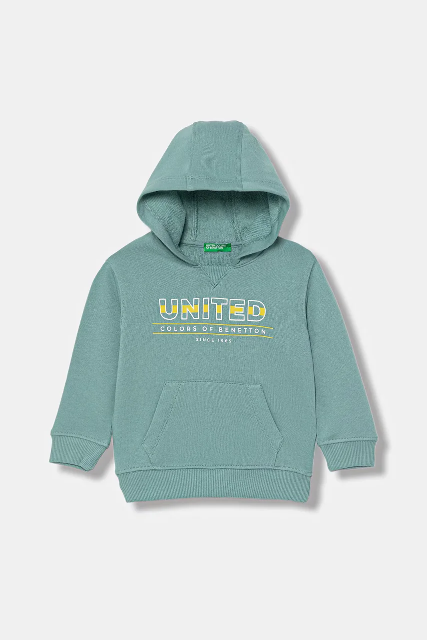 United Colors of Benetton Детски памучен суичър