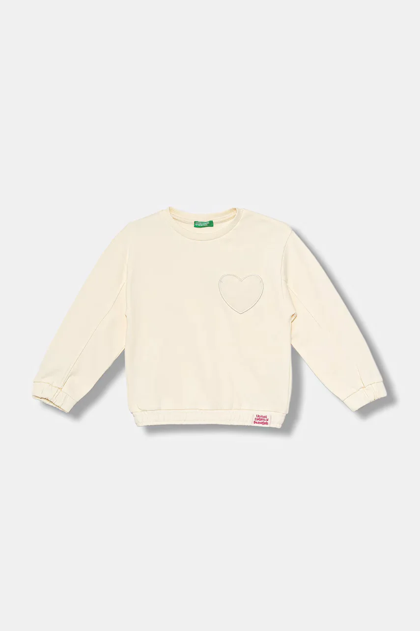 United Colors of Benetton Детски памучен суичър