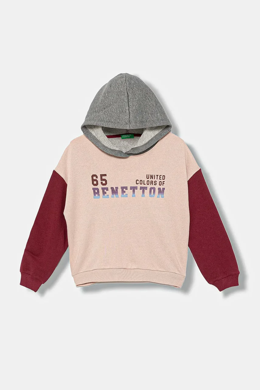 United Colors of Benetton Детски памучен суичър