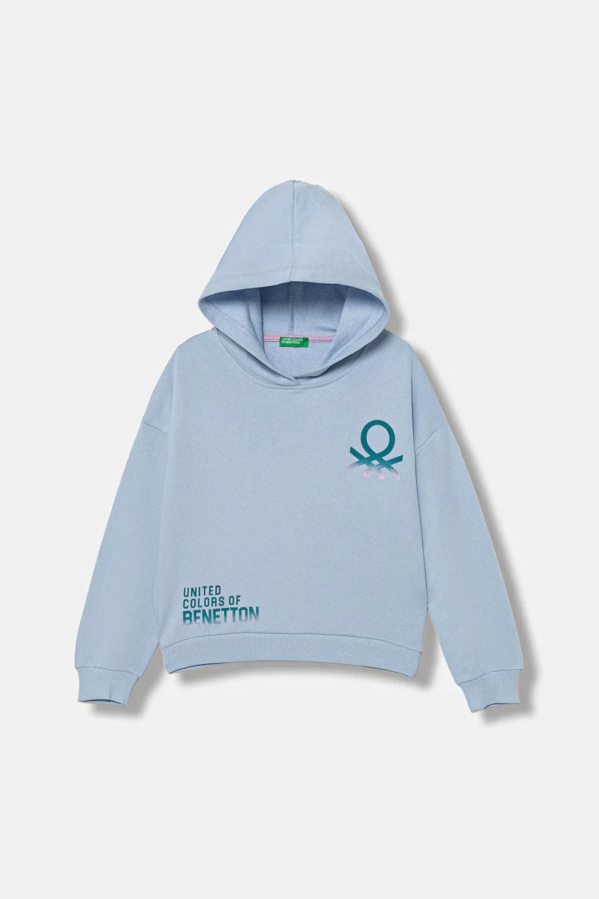United Colors of Benetton Детски памучен суичър