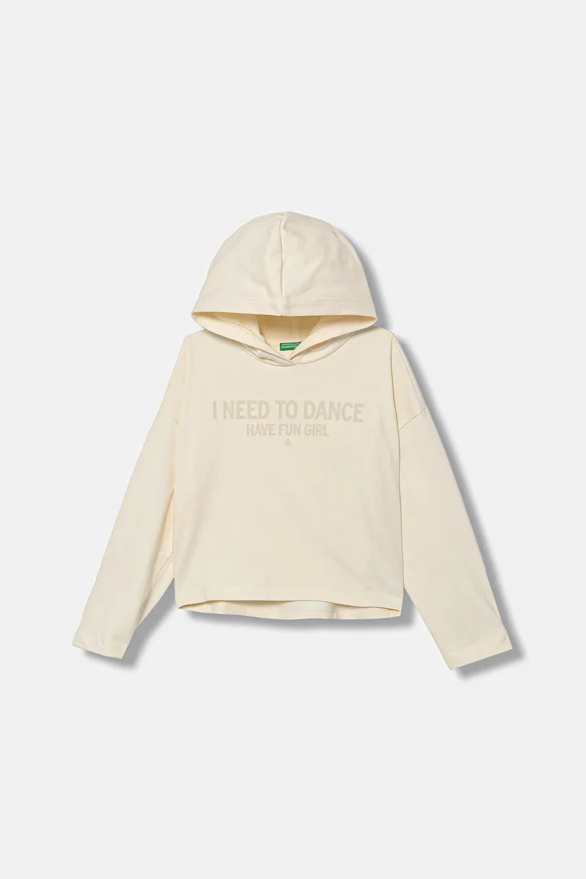 United Colors of Benetton Детски памучен суичър
