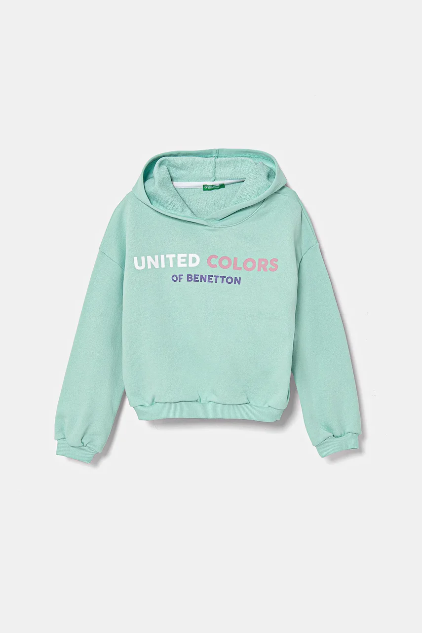 United Colors of Benetton Детски памучен суичър
