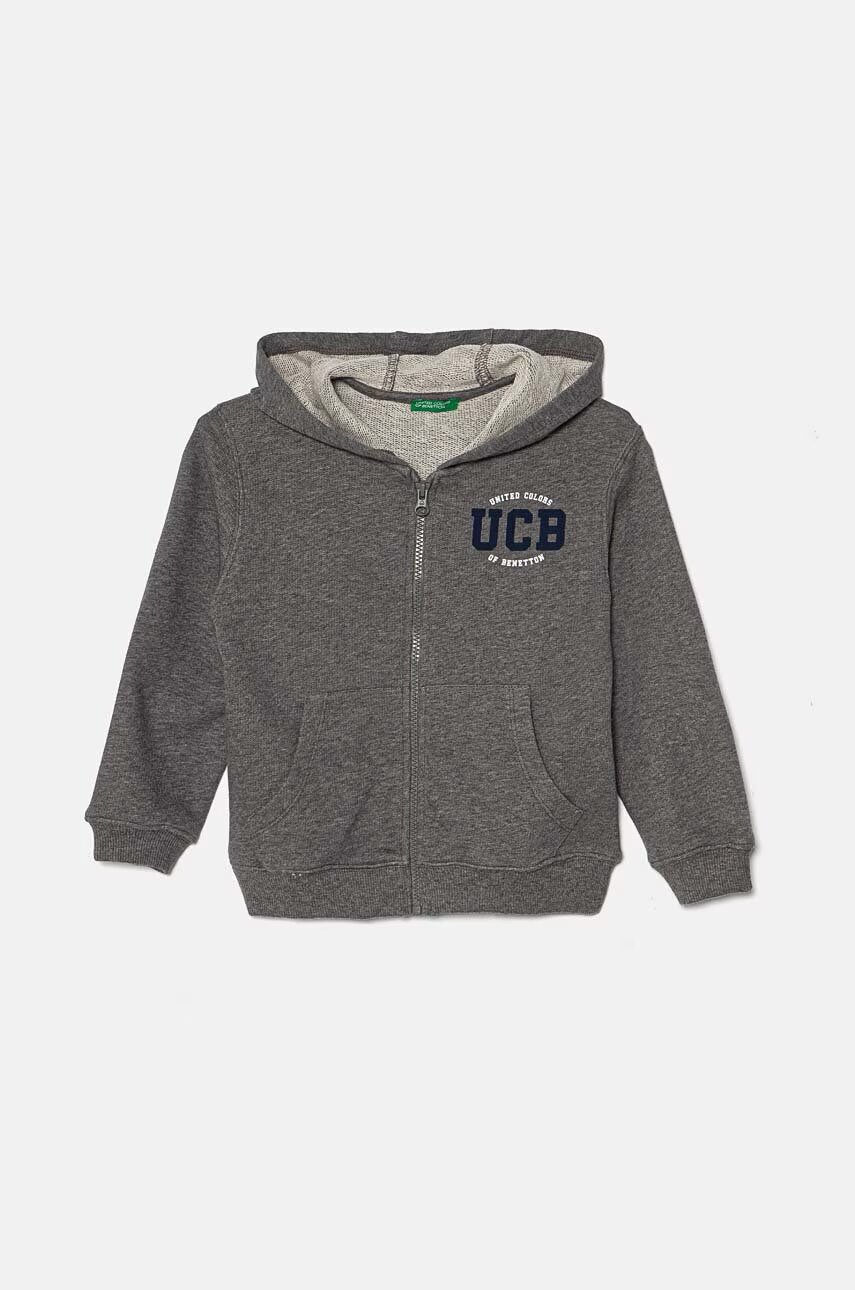 United Colors of Benetton Детски памучен суичър