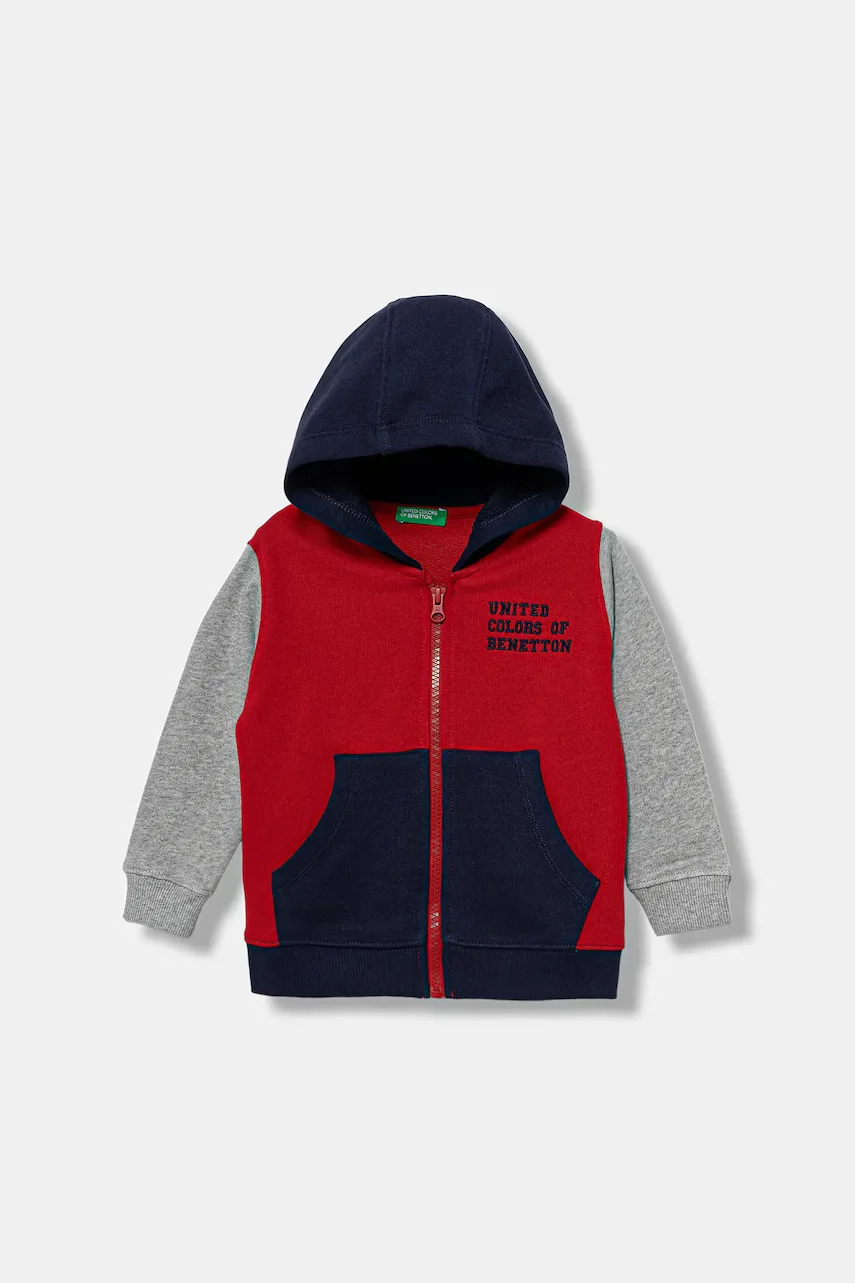 United Colors of Benetton Детски памучен суичър