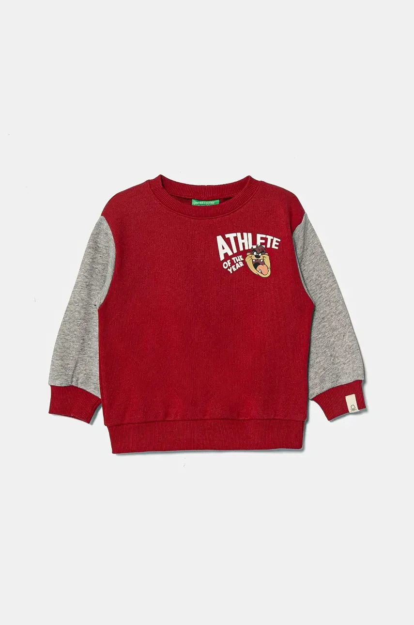United Colors of Benetton Детски памучен суичър x Looney Tunes