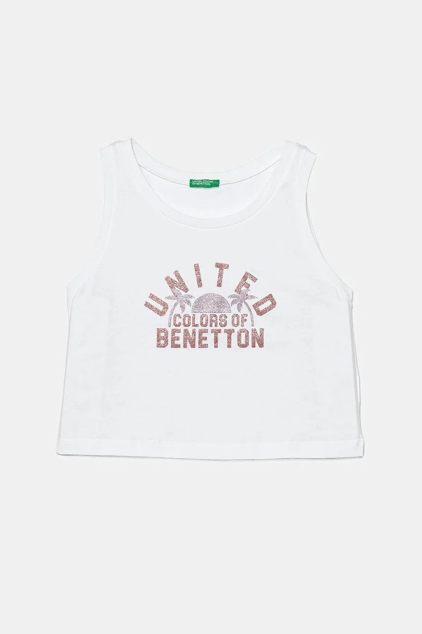 United Colors of Benetton Детски памучен топ