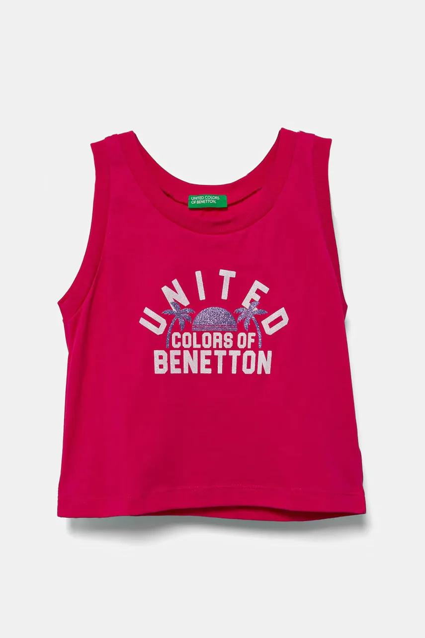 United Colors of Benetton Детски памучен топ