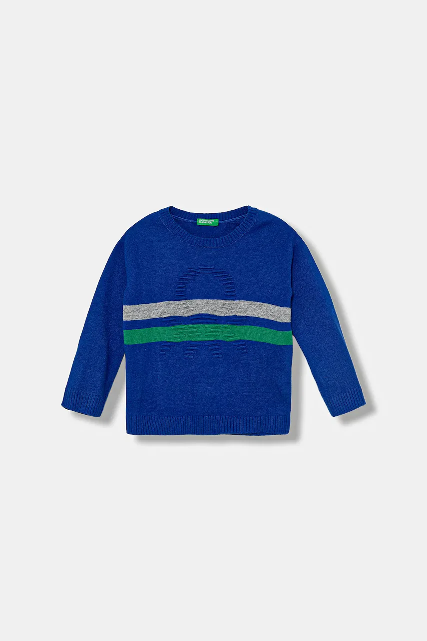 United Colors of Benetton Детски пуловер с вълна