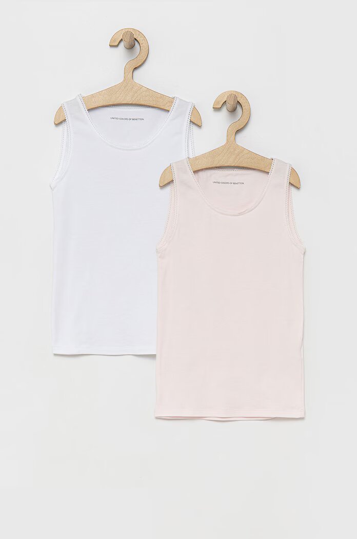 United Colors of Benetton Детски топ в розово