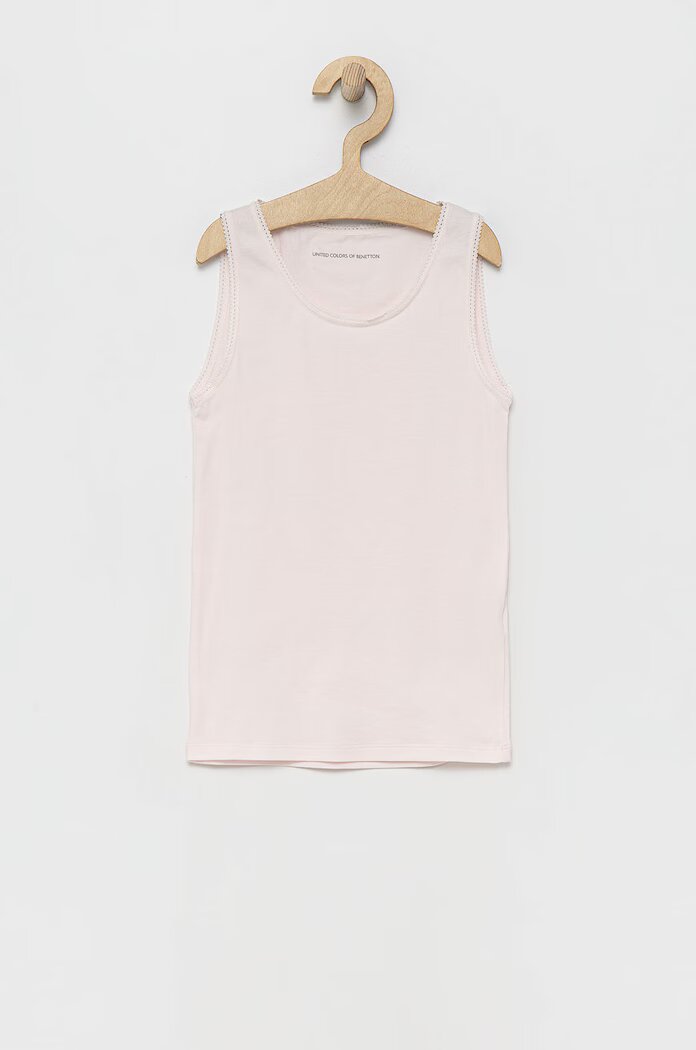 United Colors of Benetton Детски топ в розово
