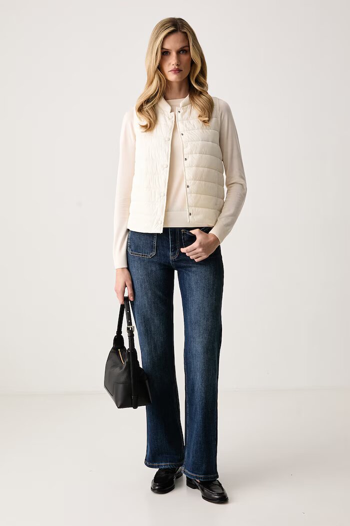 United Colors of Benetton елек дамски бежов 2TWDDJ01D