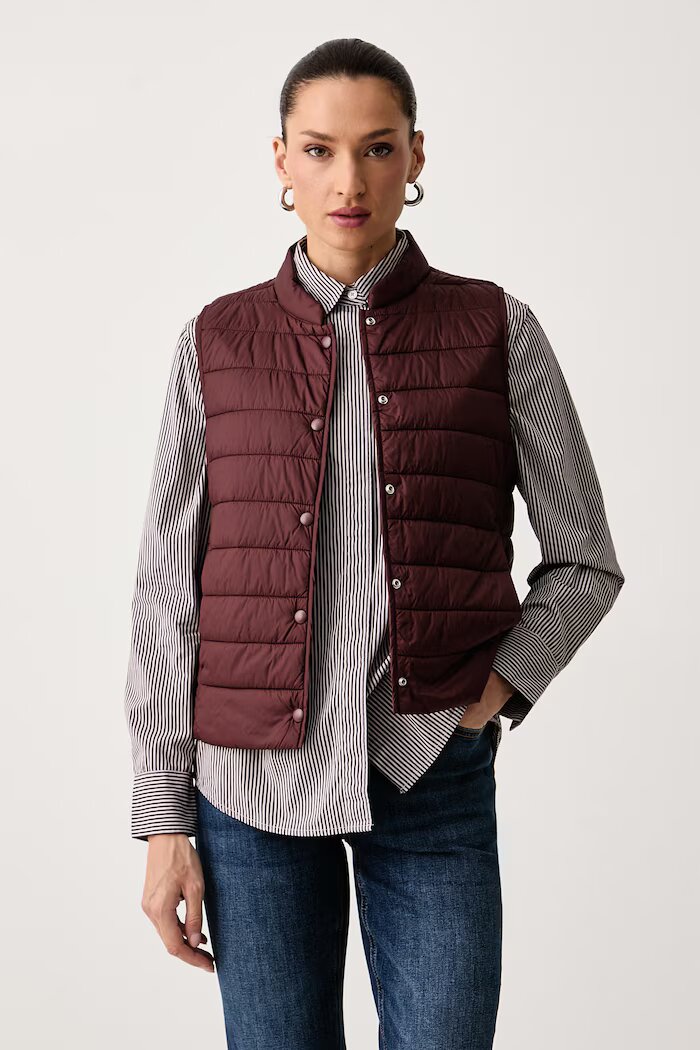 United Colors of Benetton елек дамски кафяв 2TWDDJ01D