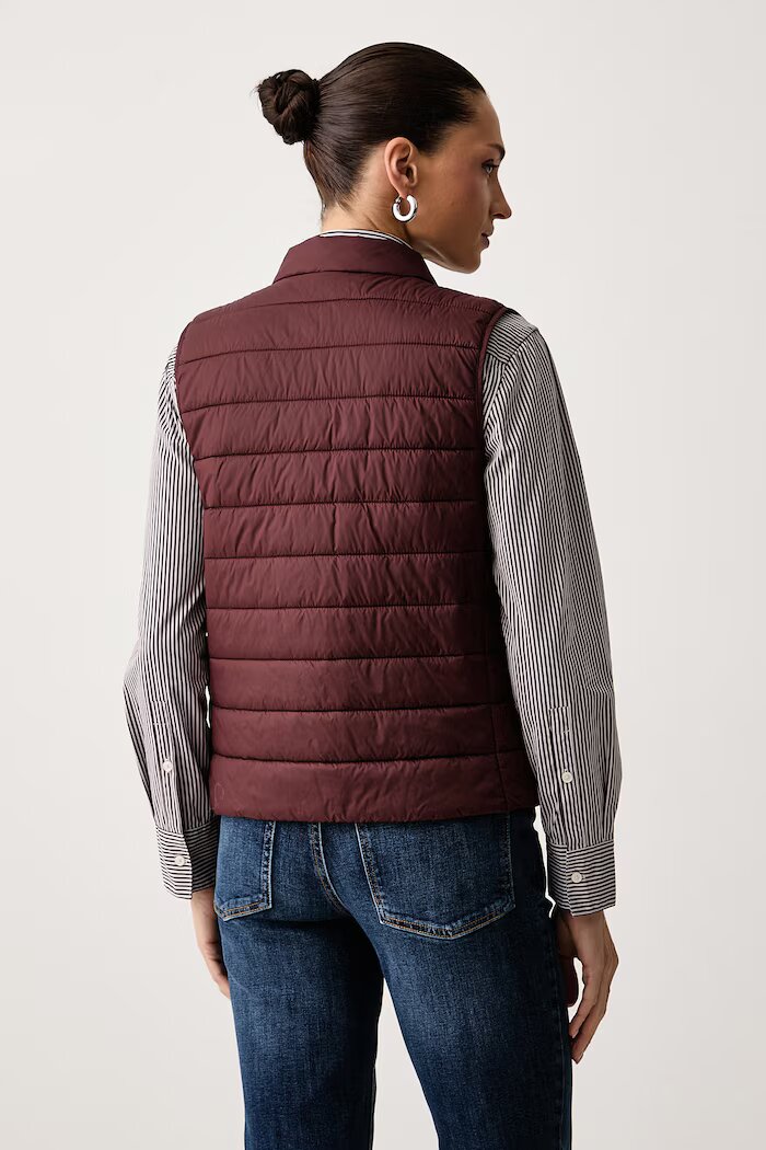 United Colors of Benetton елек дамски кафяв 2TWDDJ01D