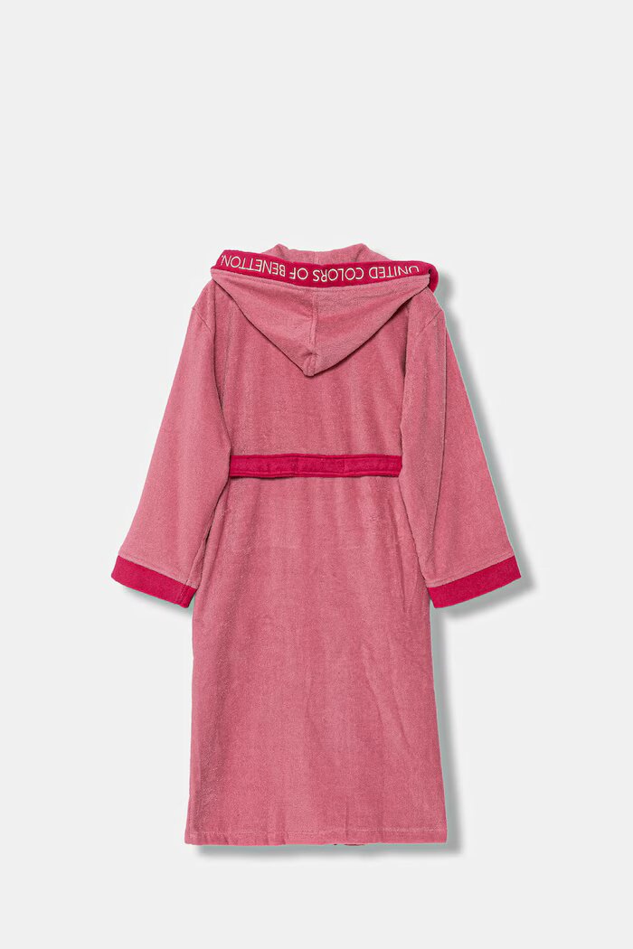 United Colors of Benetton хавлиен халат за деца памучен розов 64PDR8001