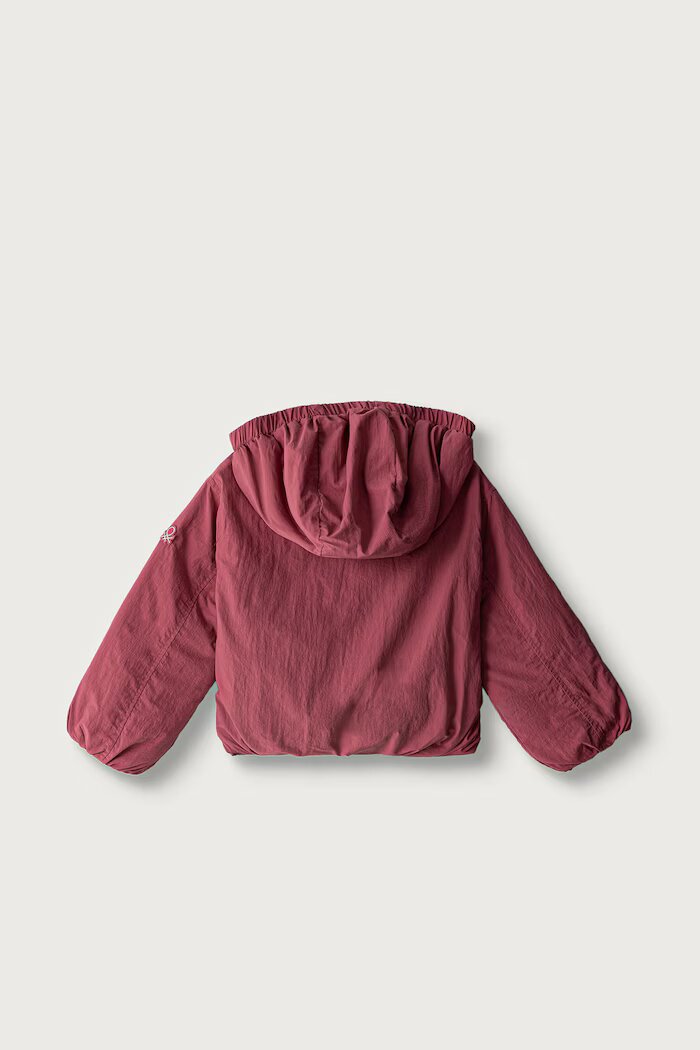 United Colors of Benetton късо яке за деца розово 2IGGGN04L