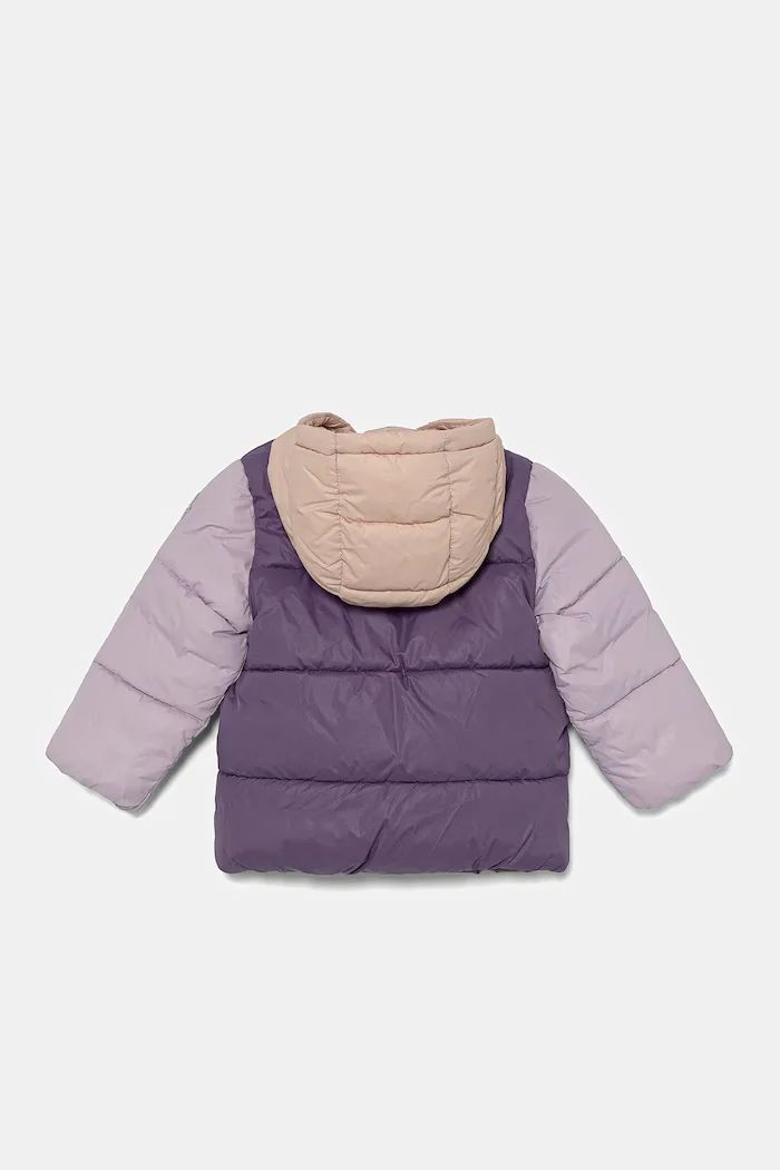 United Colors of Benetton късо яке за деца виолетово 2NQRGN03V