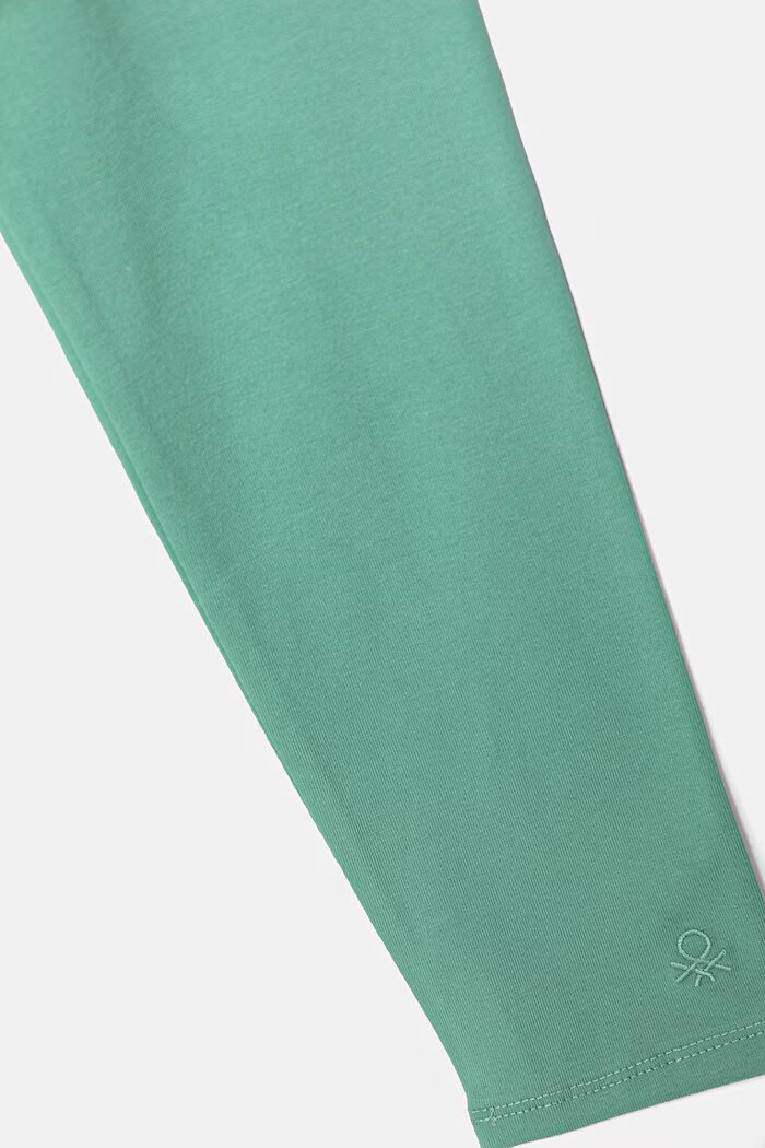 United Colors of Benetton клин за деца от памук с еластан тюркоазен 3MT1CF02G