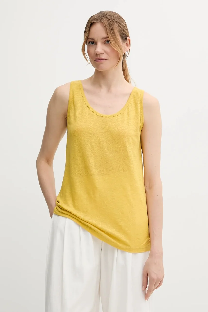 United Colors of Benetton Ленен топ