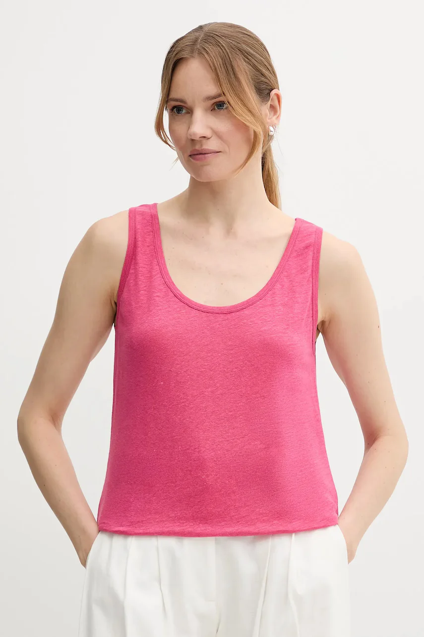 United Colors of Benetton Ленен топ