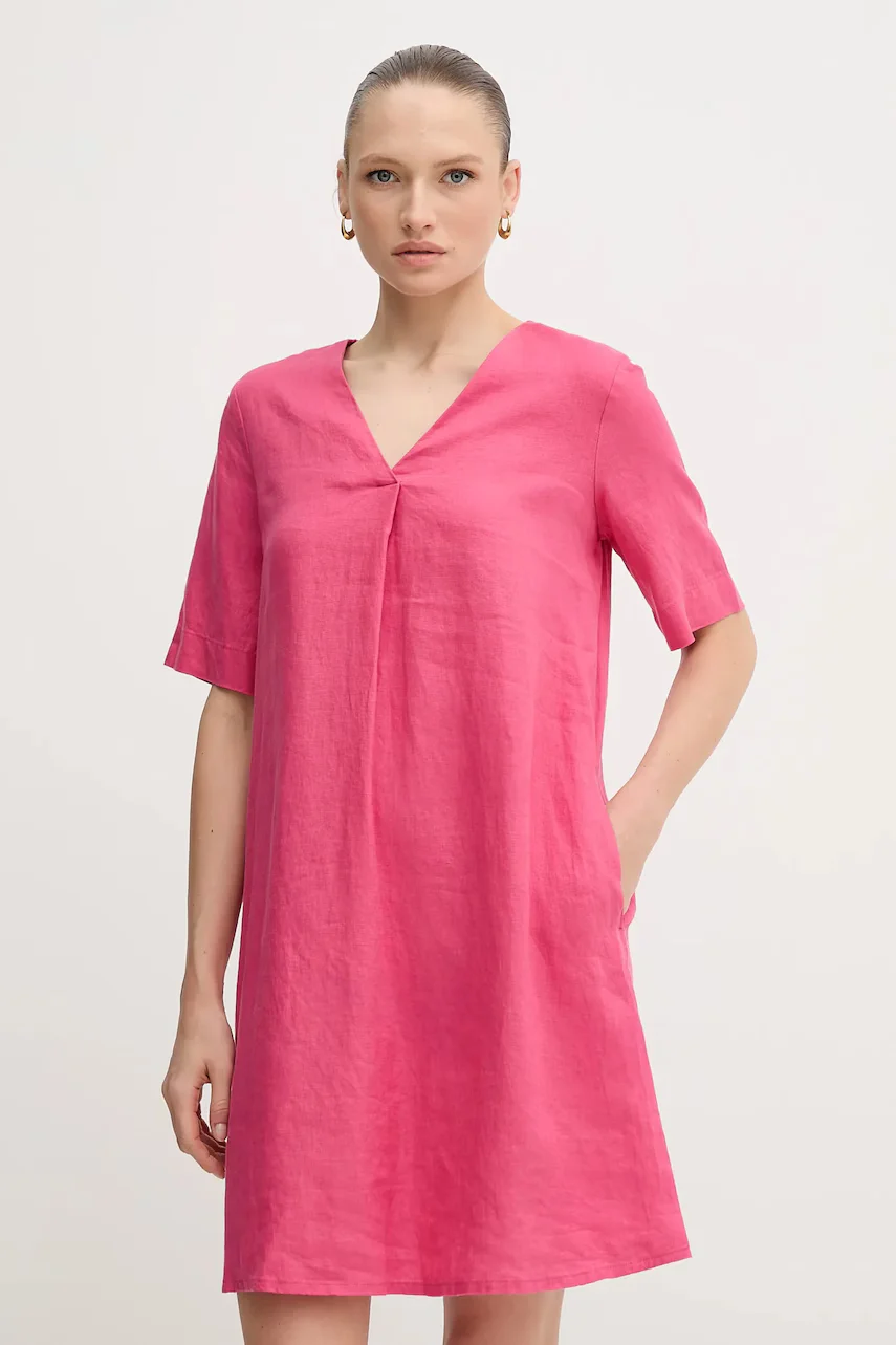 United Colors of Benetton Ленена рокля