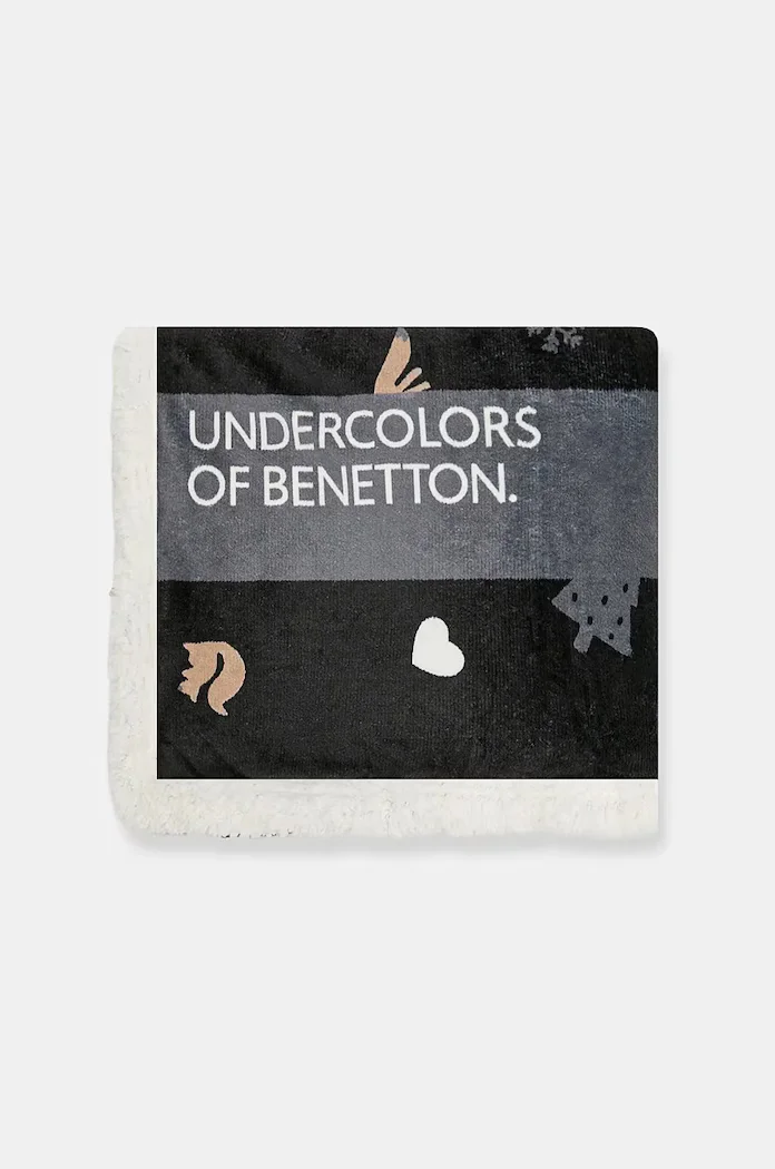 United Colors of Benetton Одеяло 170 x 170 cm в черно 6FK82801W
